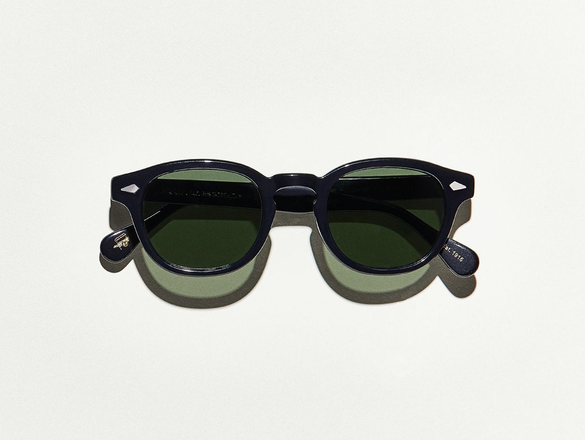 Alexander Daas - Moscot Lemtosh Sunglasses - Black - Front View