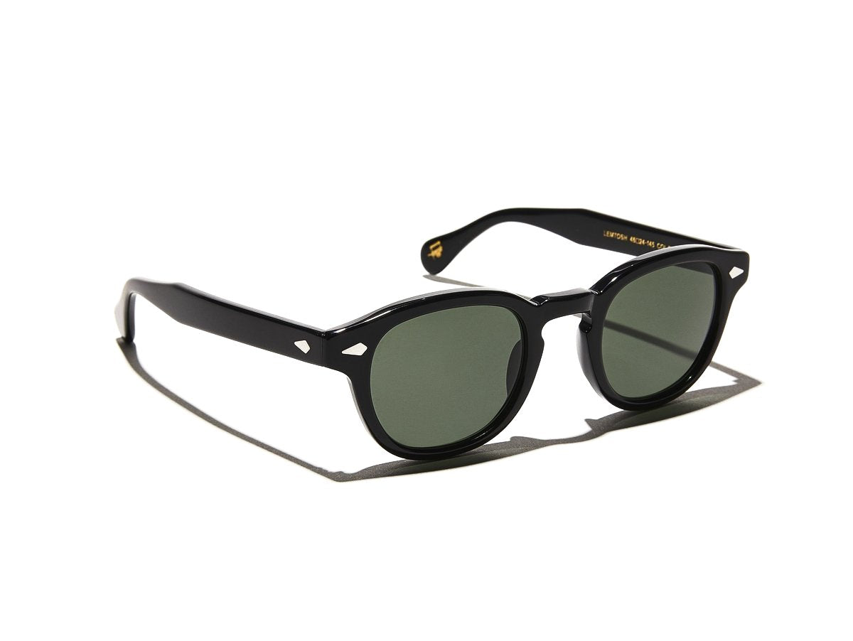 Alexander Daas - Moscot Lemtosh Sunglasses - Black - Side View