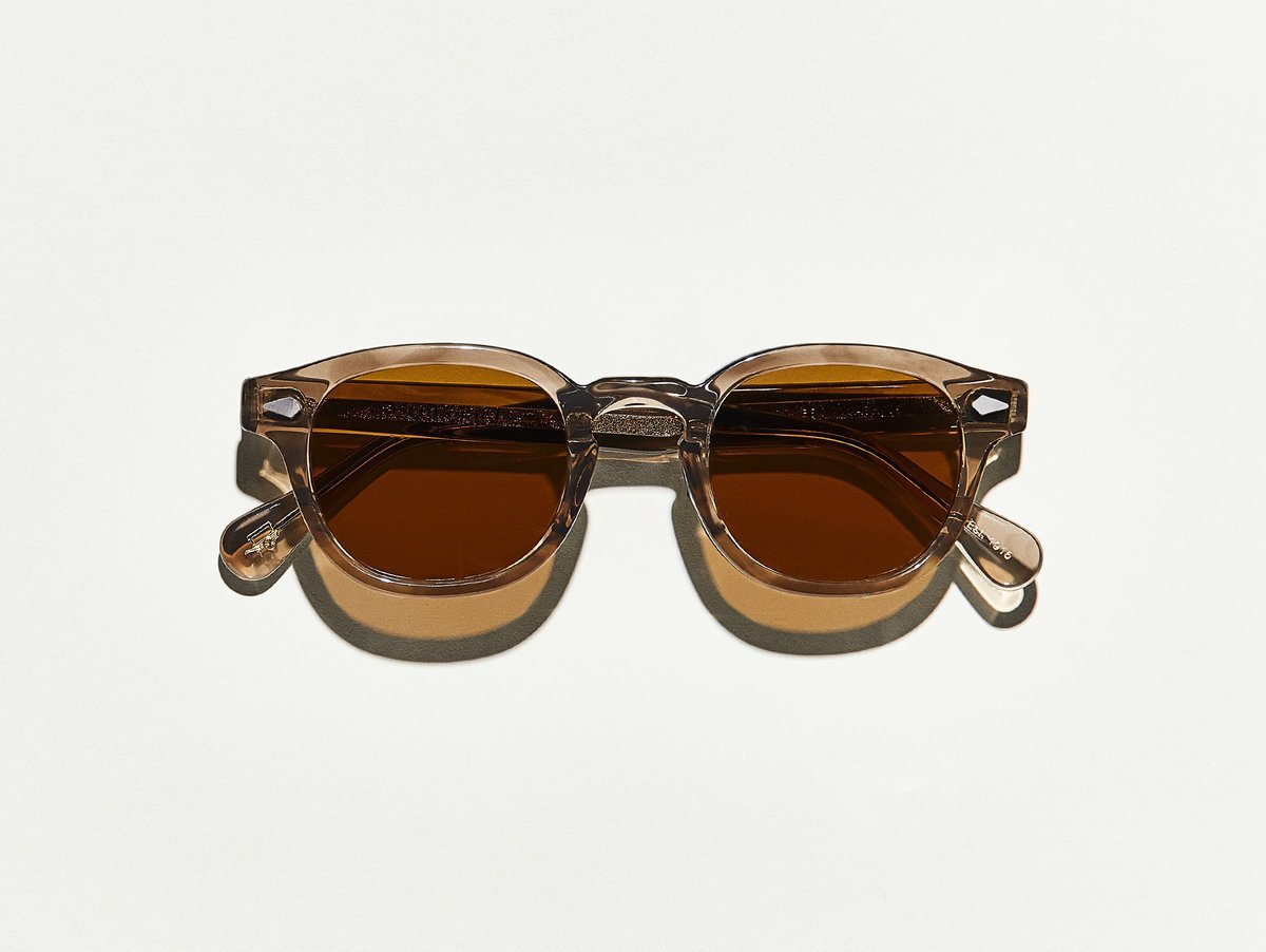 Alexander Daas - Moscot Lemtosh Sunglasses - Brown Ash & Brown - Front View