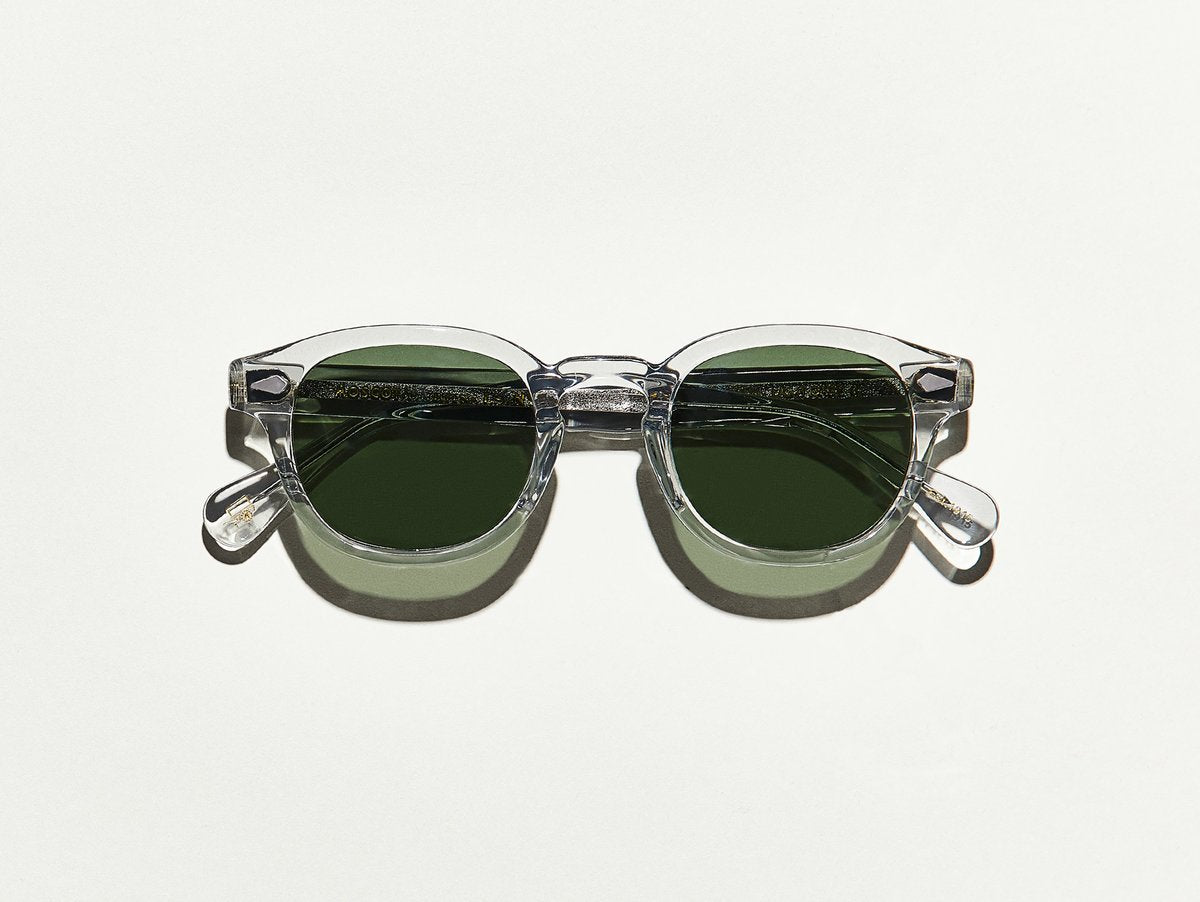 Alexander Daas - Moscot Lemtosh Sunglasses - Light Grey - Front View