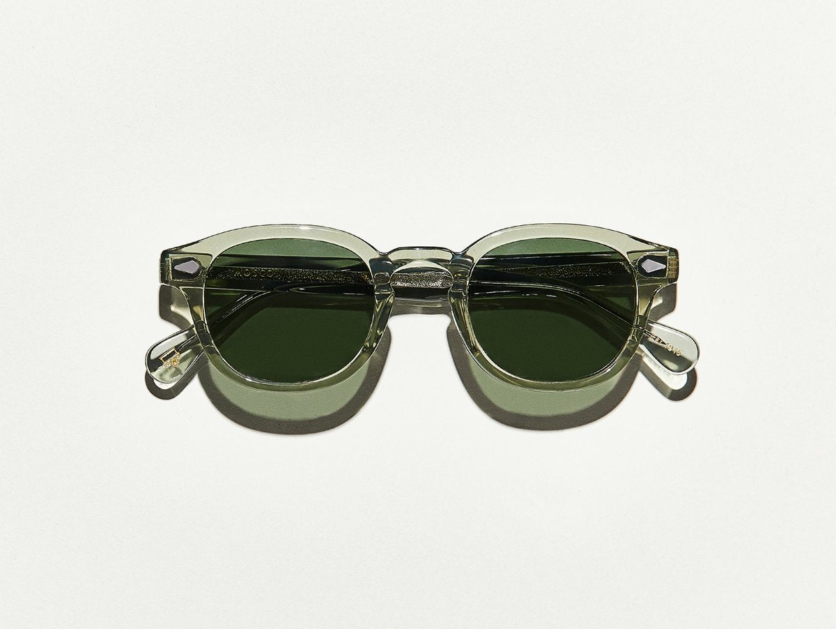 Alexander Daas - Moscot Lemtosh Sunglasses - Sage - Front View