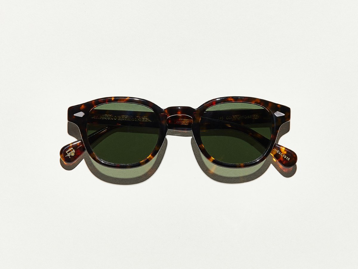 Alexander Daas - Moscot Lemtosh Sunglasses - Tortoise - Front View