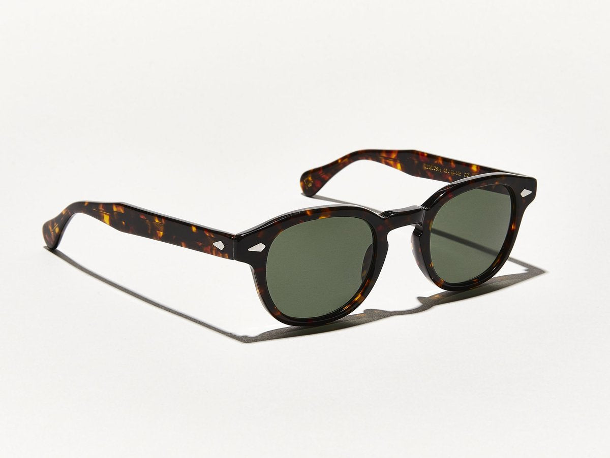 Alexander Daas - Moscot Lemtosh Sunglasses - Tortoise - Side View