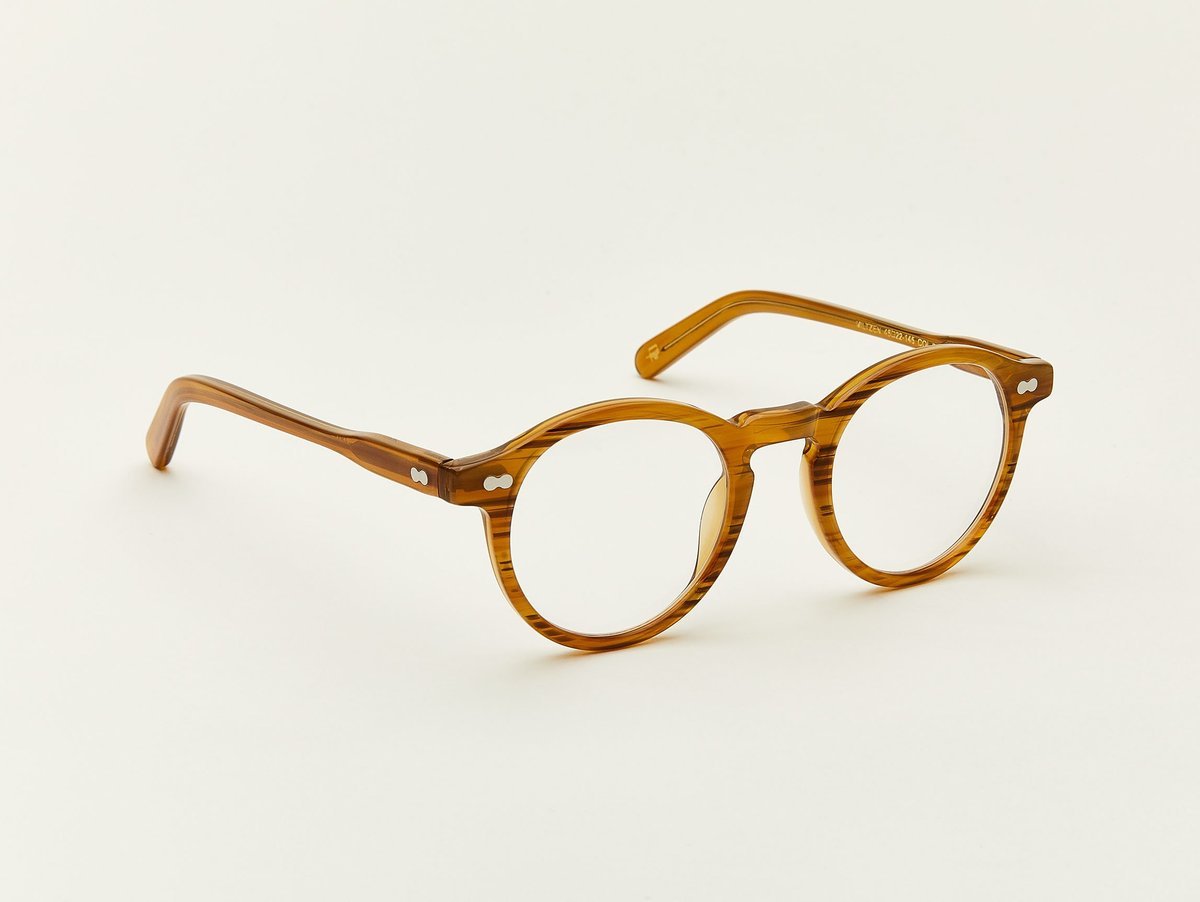 Alexander Daas - Moscot Miltzen Eyeglasses - Blonde - Side View