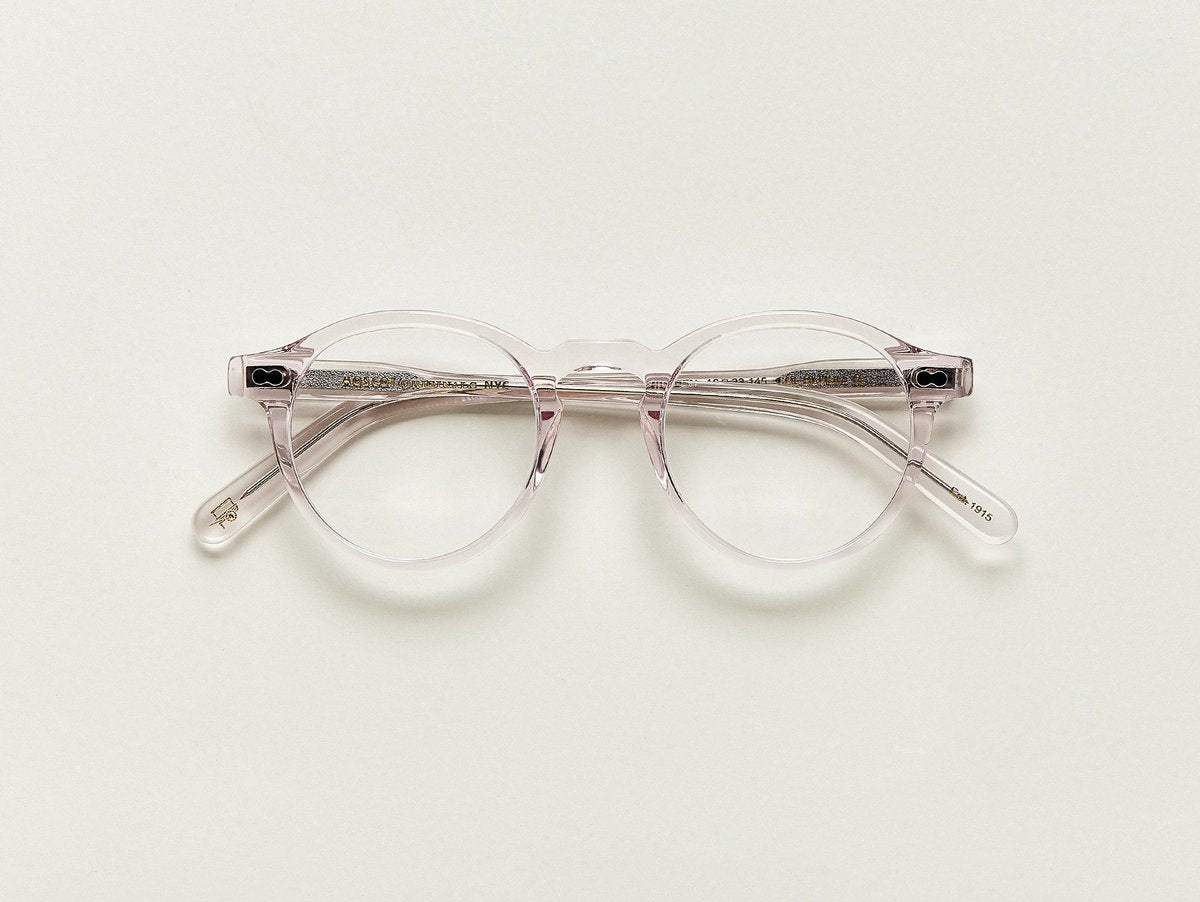 Alexander Daas - Moscot Miltzen Eyeglasses - Blush - Front View