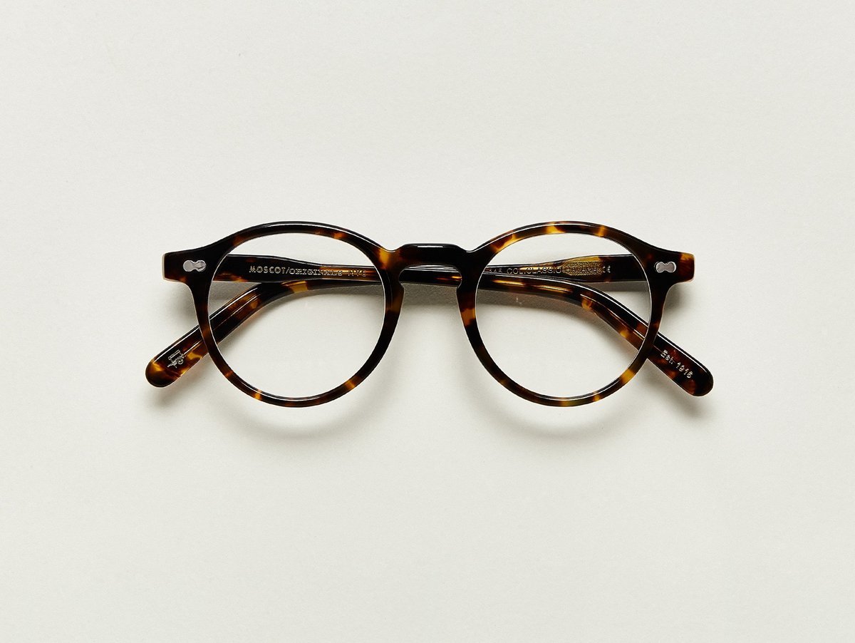 Alexander Daas - Moscot Miltzen Eyeglasses - Classic Havana - Front View