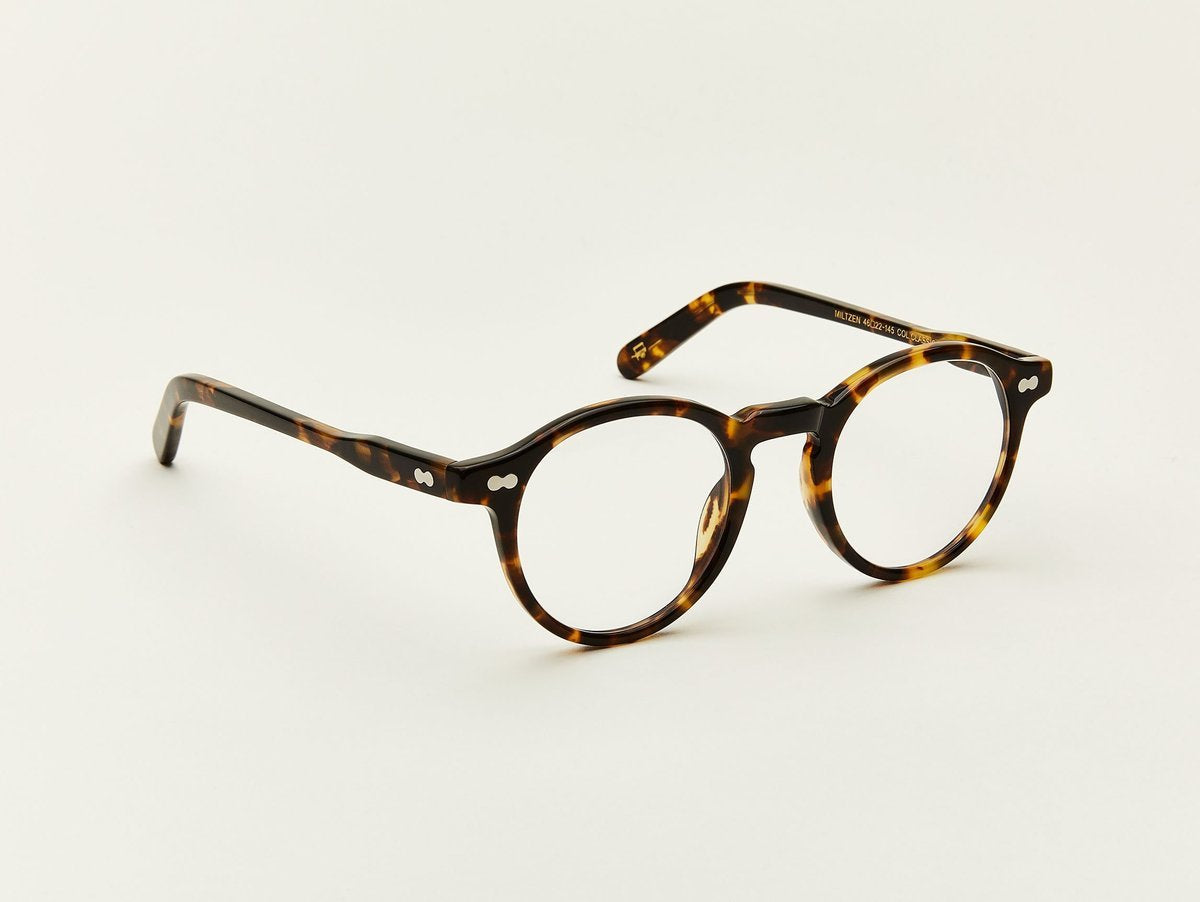 Alexander Daas - Moscot Miltzen Eyeglasses - Classic Havana - Side View