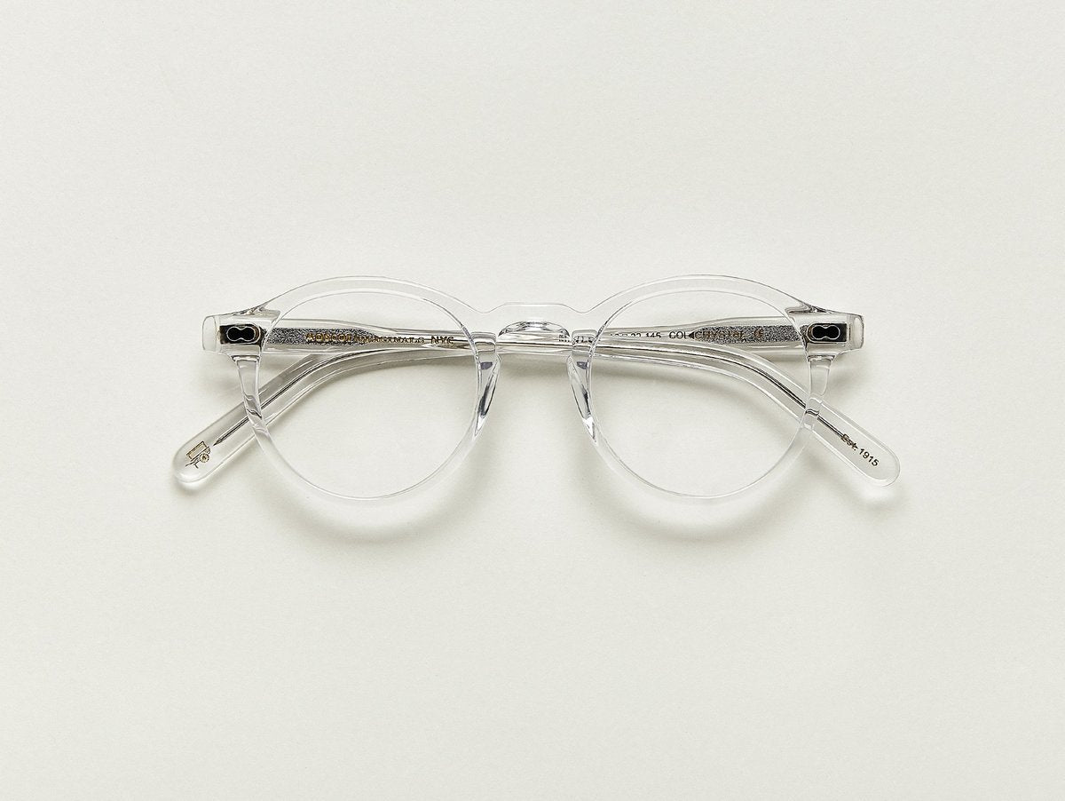 Alexander Daas - Moscot Miltzen Eyeglasses - Crystal - Front View