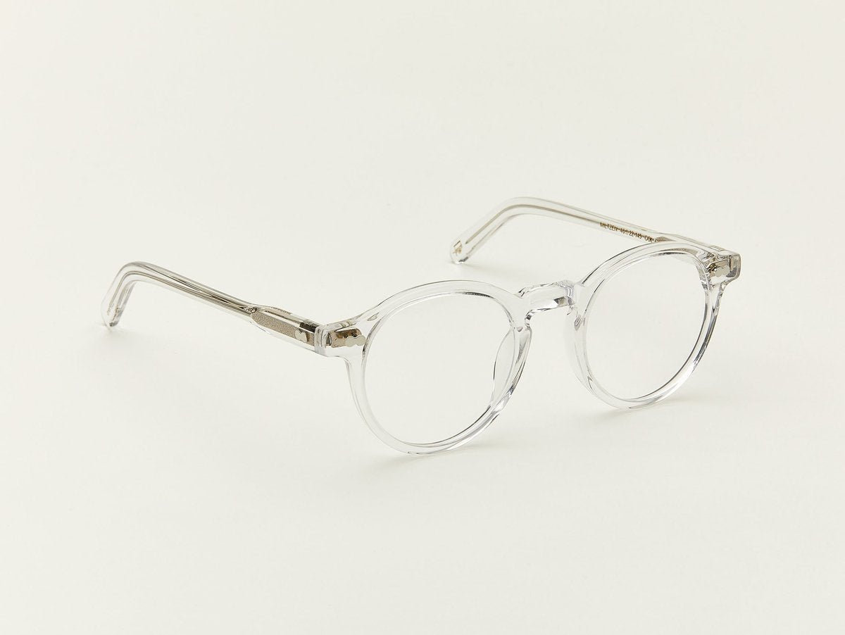 Alexander Daas - Moscot Miltzen Eyeglasses - Crystal - Side View