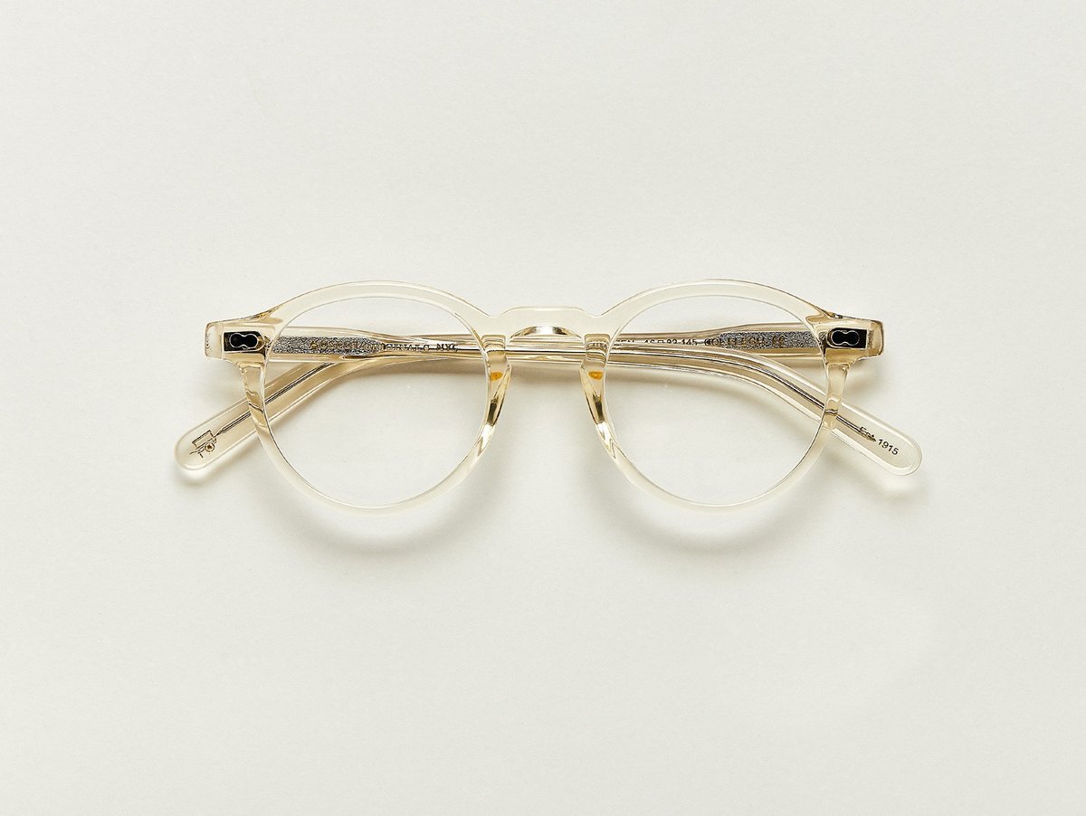 Alexander Daas - Moscot Miltzen Eyeglasses - Flesh - Front View