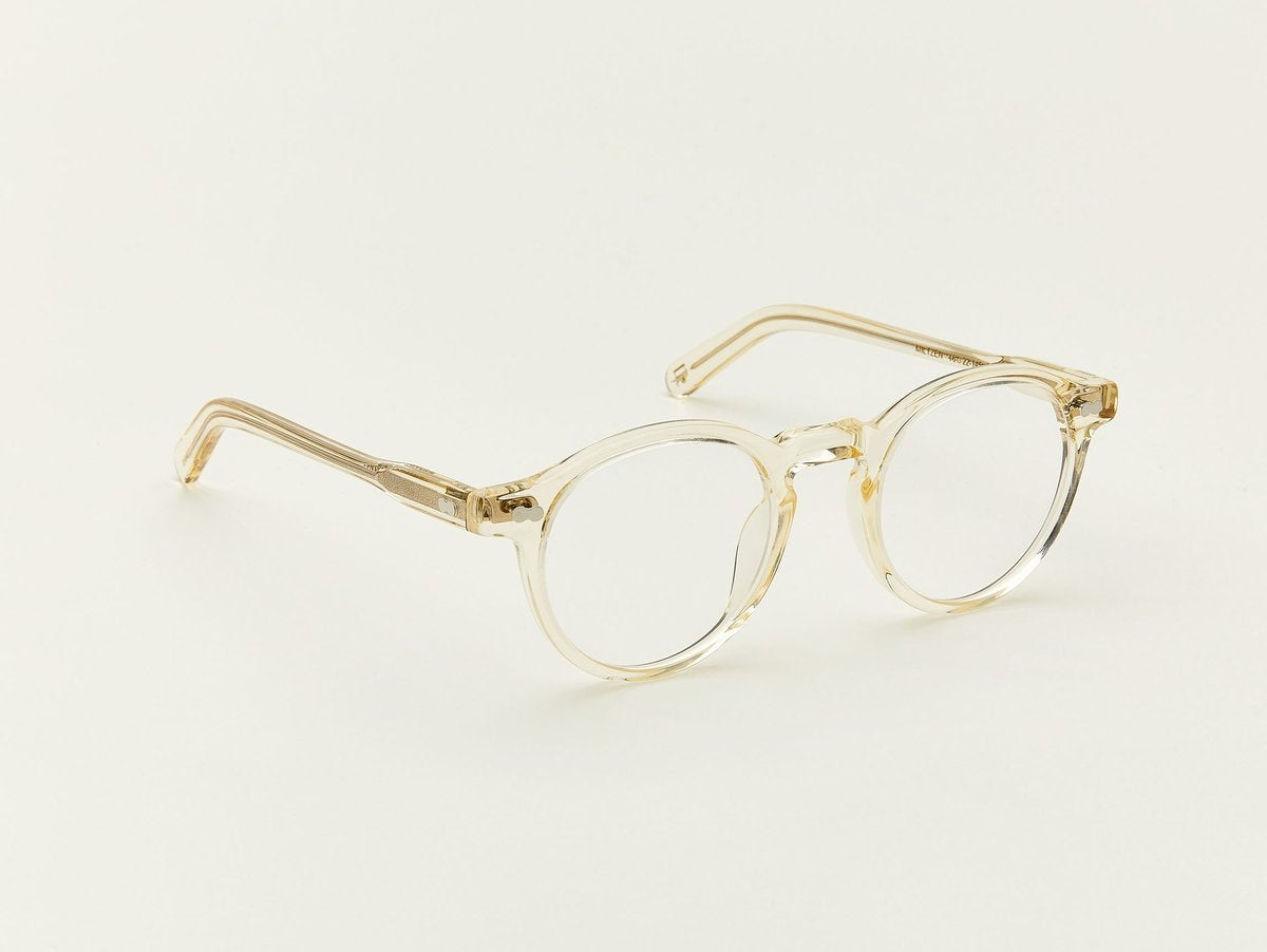 Alexander Daas - Moscot Miltzen Eyeglasses - Flesh - Side View