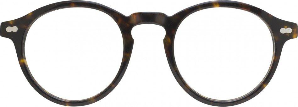 Alexander Daas - Moscot Miltzen Eyeglasses - Tortoise & Demo - Front View