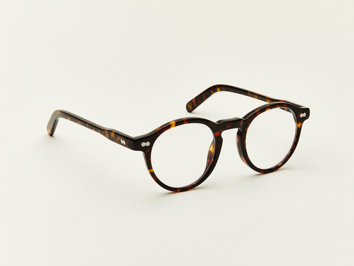 Alexander Daas - Moscot Miltzen Eyeglasses - Tortoise - Side View