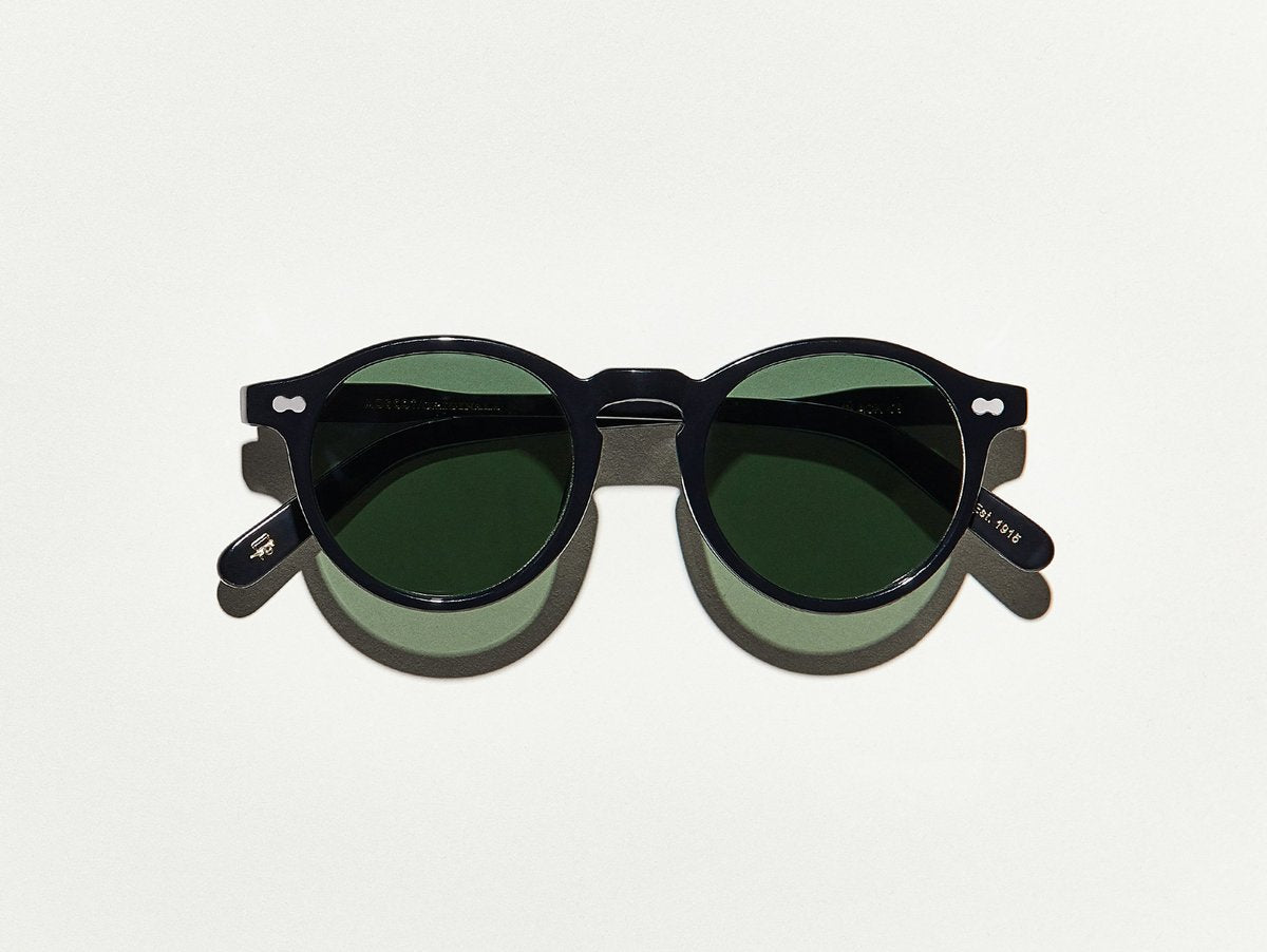 Alexander Daas - Moscot Miltzen Sunglasses - Black - Front View