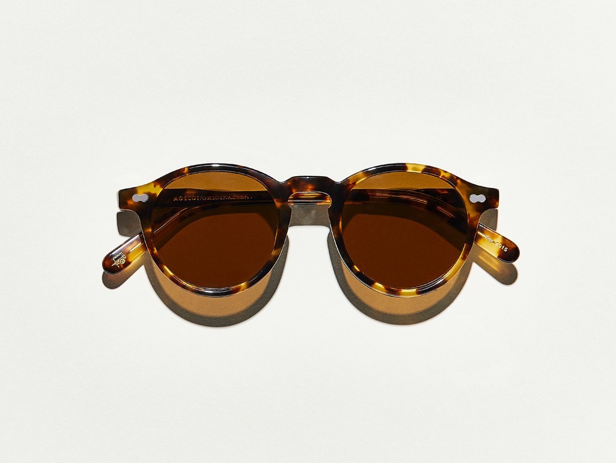 Alexander Daas - Moscot Miltzen Sunglasses - Classic Havana & Brown - Front View