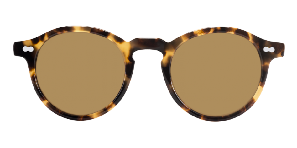 Alexander Daas - Moscot Miltzen Sunglasses - Classic Havana - Front View