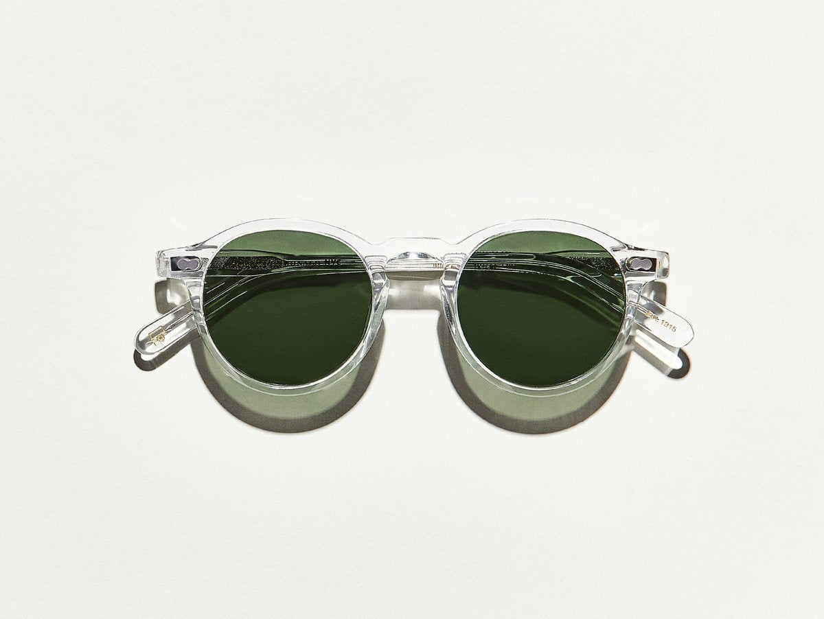 Alexander Daas - Moscot Miltzen Sunglasses - Crystal - Front View