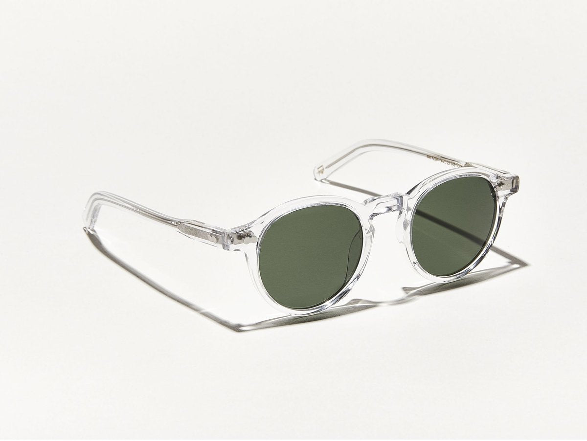 Alexander Daas - Moscot Miltzen Sunglasses - Crystal - Side View