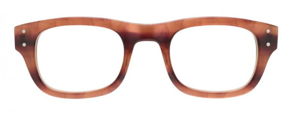 Alexander Daas - Moscot Nebb Eyeglasses - Light Tortoise - Front View