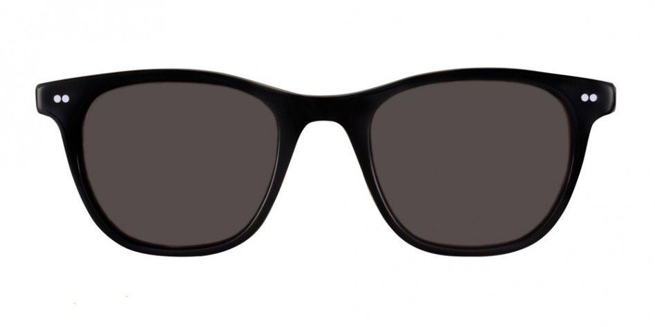 Alexander Daas - Moscot Noah Sunglasses - Grey &amp; Black - Front View