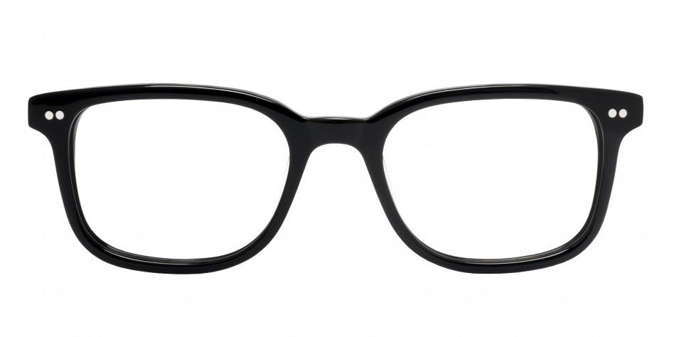 Alexander Daas - Moscot Pat 51 Eyeglasses - Black - Front View