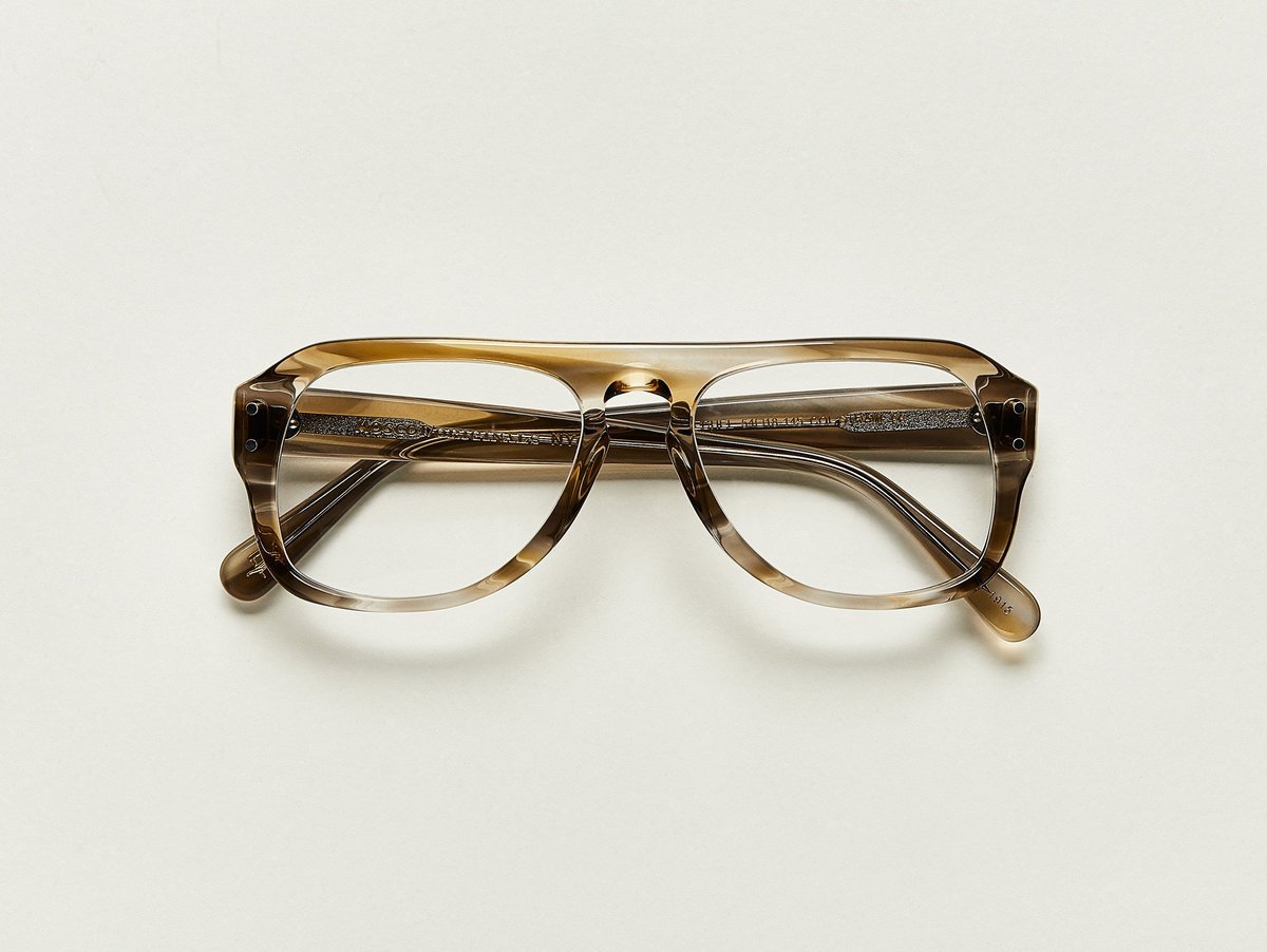 Alexander Daas - Moscot Sechel Eyeglasses - Straw - Front View