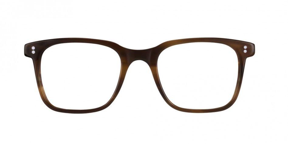 Alexander Daas - Moscot Travis Eyeglasses - Dark Blonde - Front View