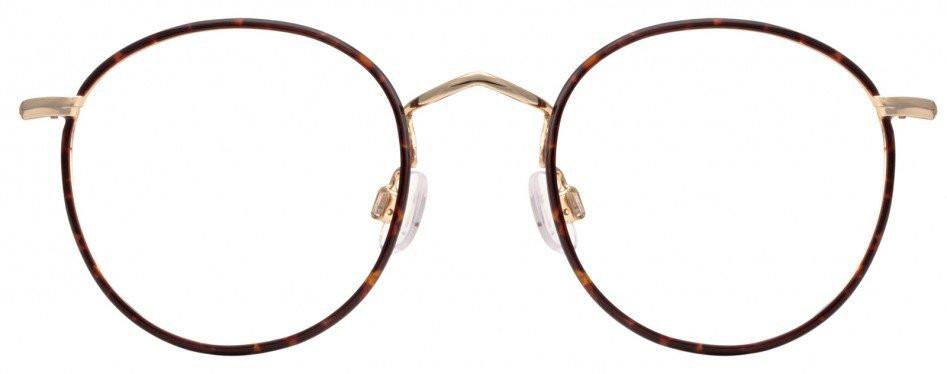 Alexander Daas - Moscot Zev Eyeglasses - Tortoise - Front View