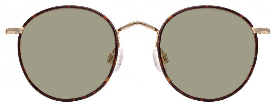 Alexander Daas - Moscot Zev Sunglasses - Tortoise - Front View