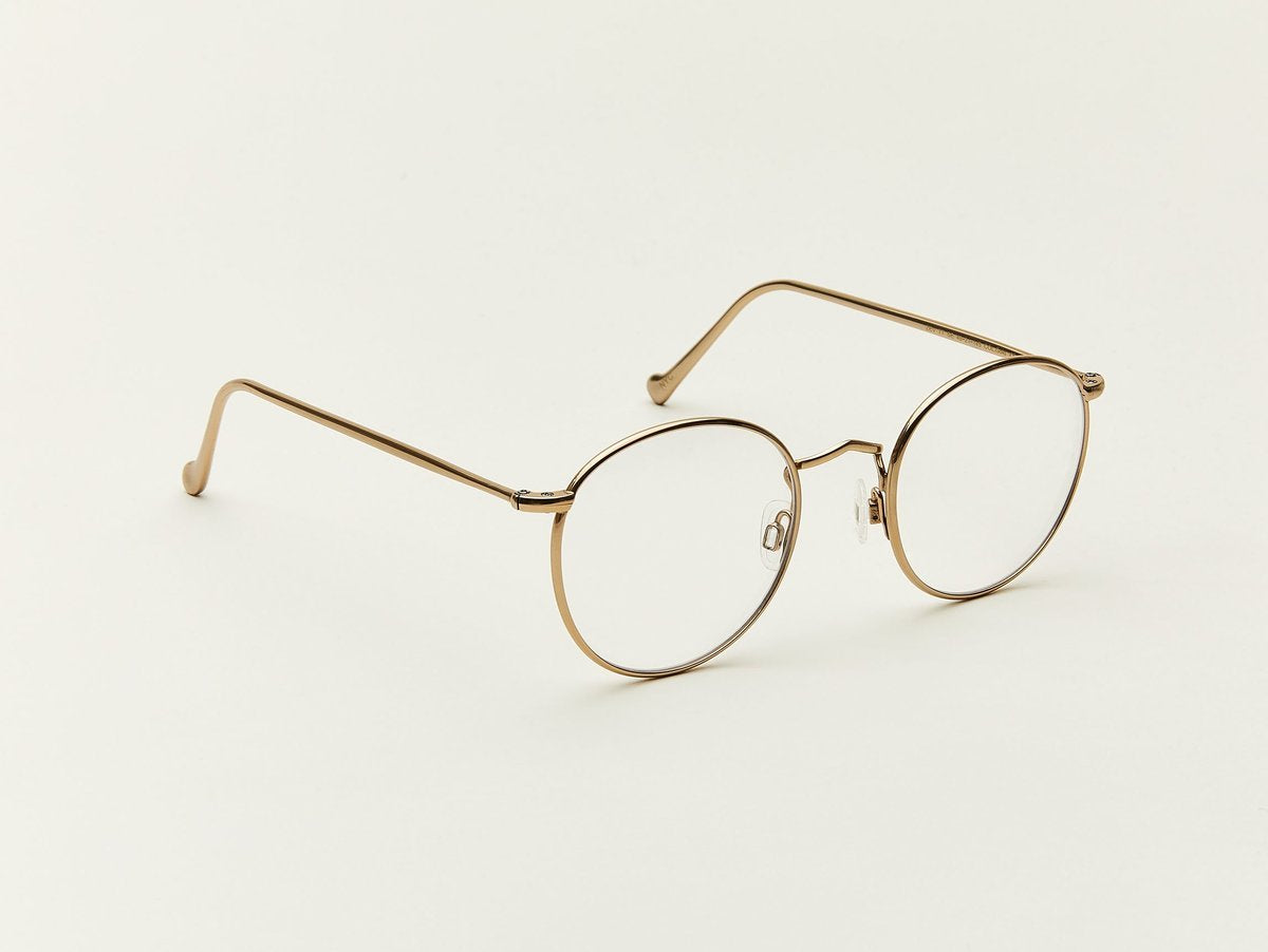 Alexander Daas - Moscot Zev-TT SE Eyeglasses - Gold - Side View