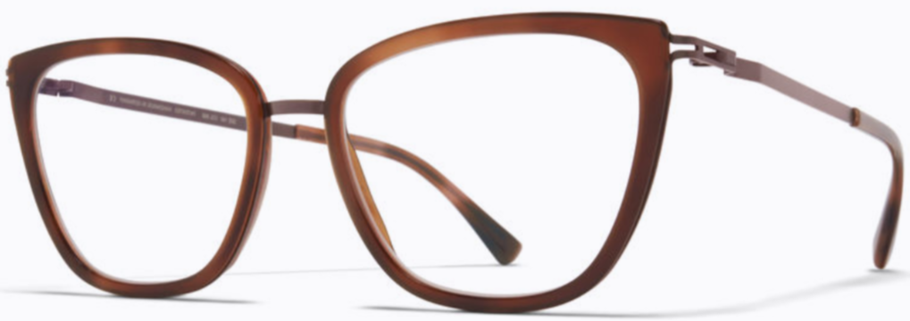 Alexander Daas - Mykita Aili Eyeglasses - Mocca & Zanzibar - Side View
