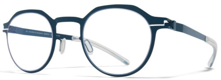 Alexander Daas - Mykita Armstrong Eyeglasses - Lagoon Green - Side View