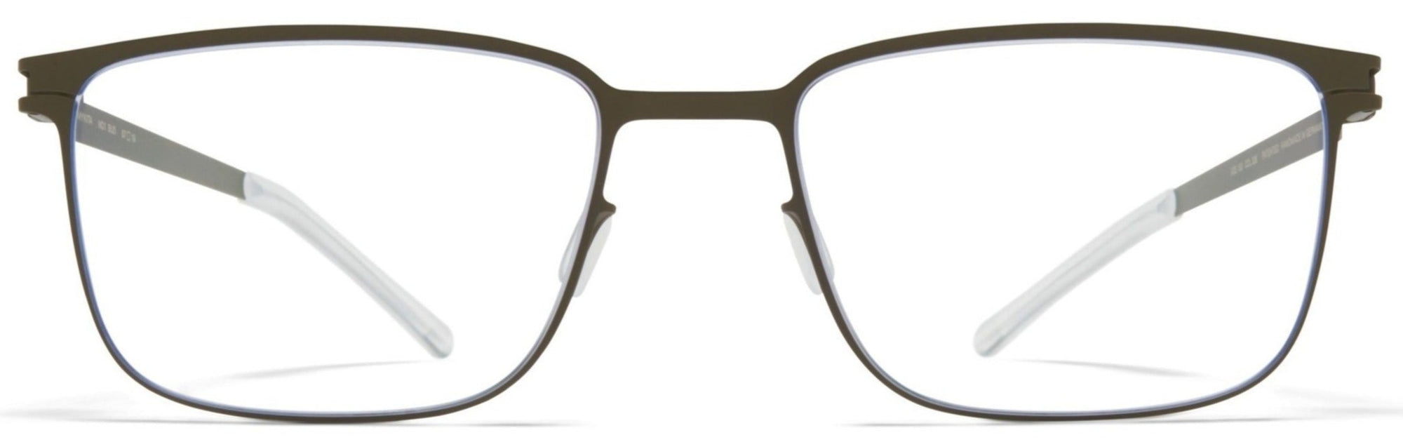 Alexander Daas - Mykita Bud Eyeglasses - Camou Green - Front View