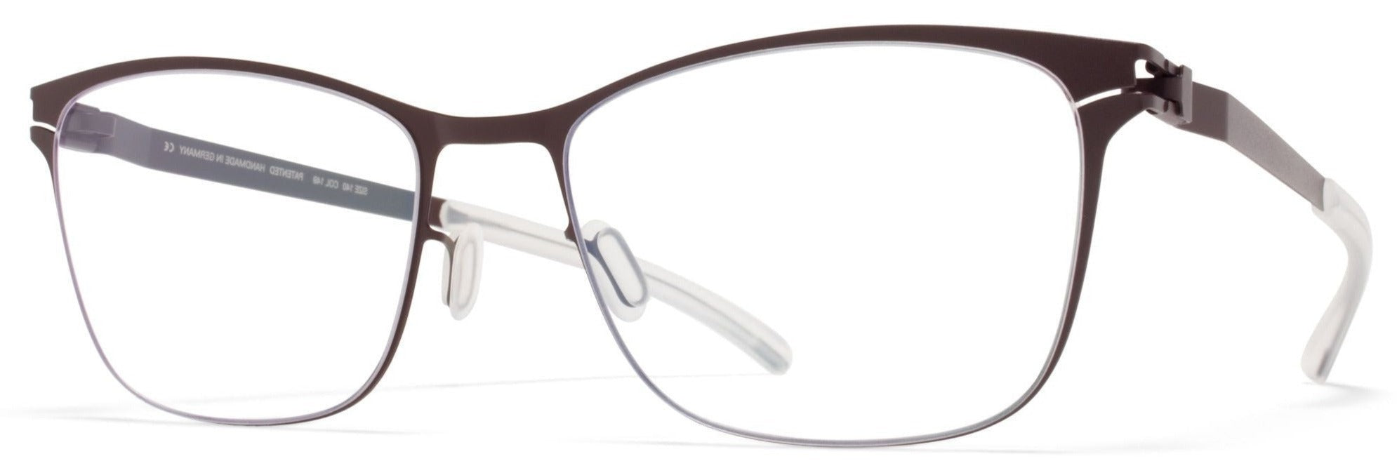 Alexander Daas - Mykita Demi Eyeglasses - Dark Brown - Side View