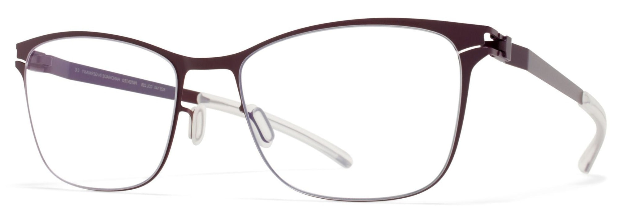 Alexander Daas - Mykita Demi Eyeglasses - Plum - Side View