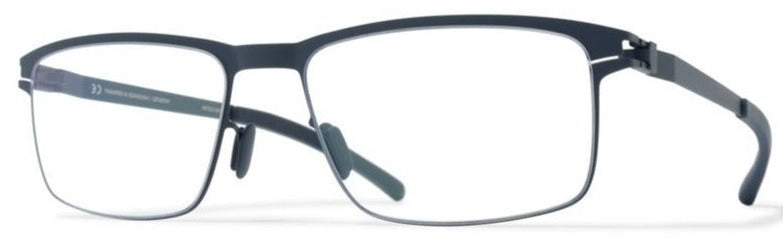 Alexander Daas - Mykita Dennis Eyeglasses - Navy - Side View