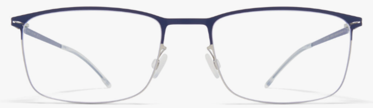 Alexander Daas - Mykita Errki Eyeglasses - Navy - Front View