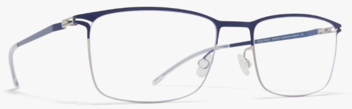 Alexander Daas - Mykita Errki Eyeglasses - Navy - Side View