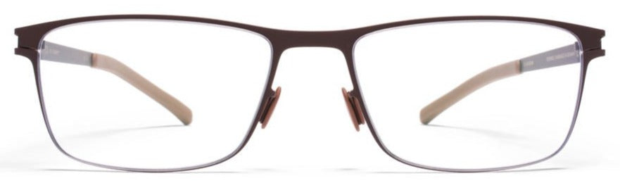 Alexander Daas - Mykita Garth Eyeglasses - Dark Brown - Front View