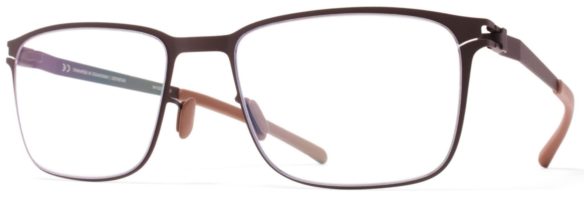 Alexander Daas - Mykita Henning Eyeglasses - Dark Brown - Side View