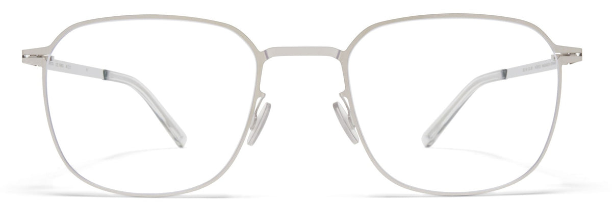 Alexander Daas - Mykita Herko Eyeglasses - Shiny Silver - Front View