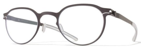 Alexander Daas - Mykita James Eyeglasses - Blackberry - Side View