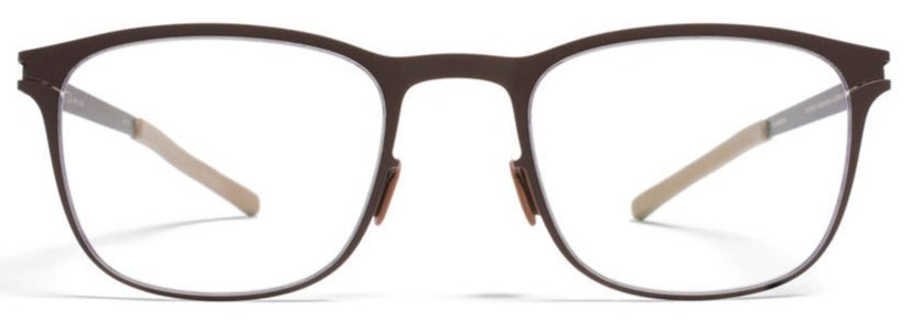 Alexander Daas - Mykita Kai Eyeglasses - Dark Brown - Front View