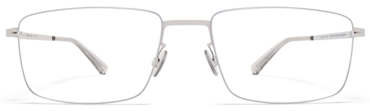 Alexander Daas - Mykita Kaito Eyeglasses - Shiny Silver - Front View