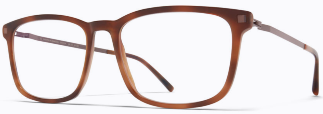 Alexander Daas - Mykita Kauko Eyeglasses - Zanzibar & Mocca - Side View