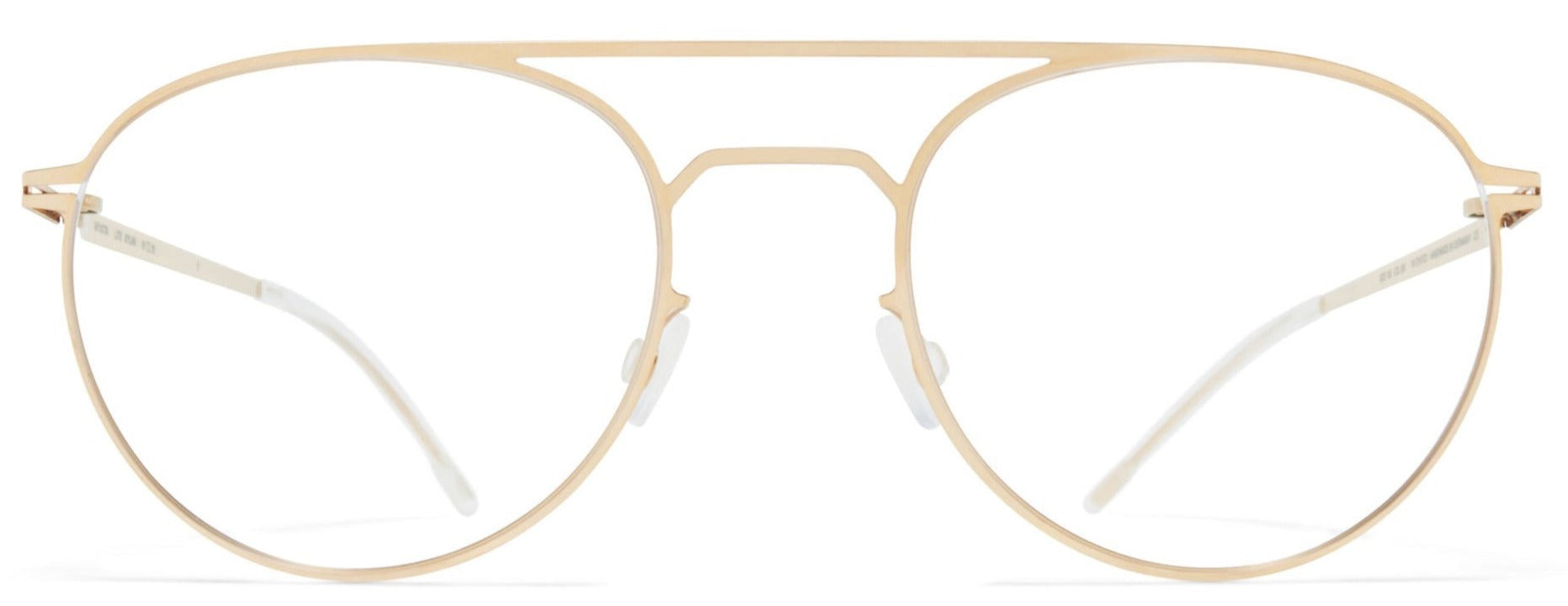 Alexander Daas - Mykita Kylan Eyeglasses - Champagne Gold - Front View