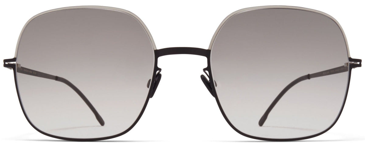 Alexander Daas - Mykita Magda Sunglasses - Silver &amp; Black - Front View