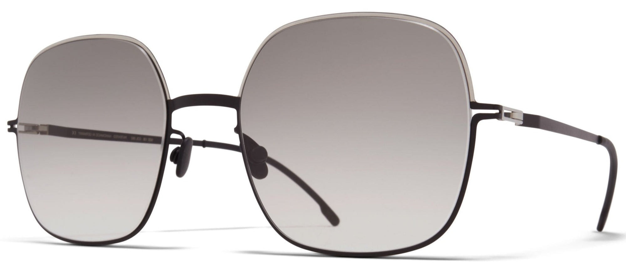 Alexander Daas - Mykita Magda Sunglasses - Silver Black & Original Grey - Side View