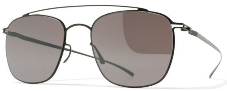 Alexander Daas - Mykita + Maison Margiela Esse 007 Sunglasses - Dark Grey & Dark Purple Flash - Side View