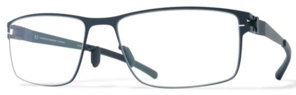 Alexander Daas - Mykita Martin Eyeglasses - Navy - Side View